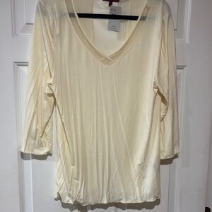 Bke three-quarter length shirt shear back new with tags